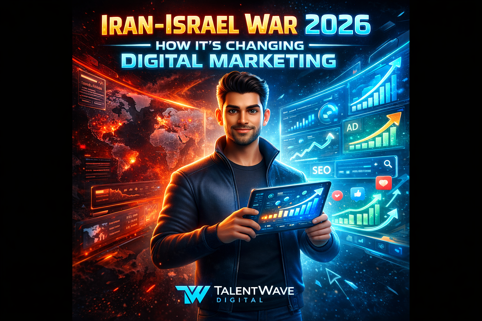 Iran-Israel War 2026: How Global Conflicts Are Reshaping Digital Marketing & Business Strategies